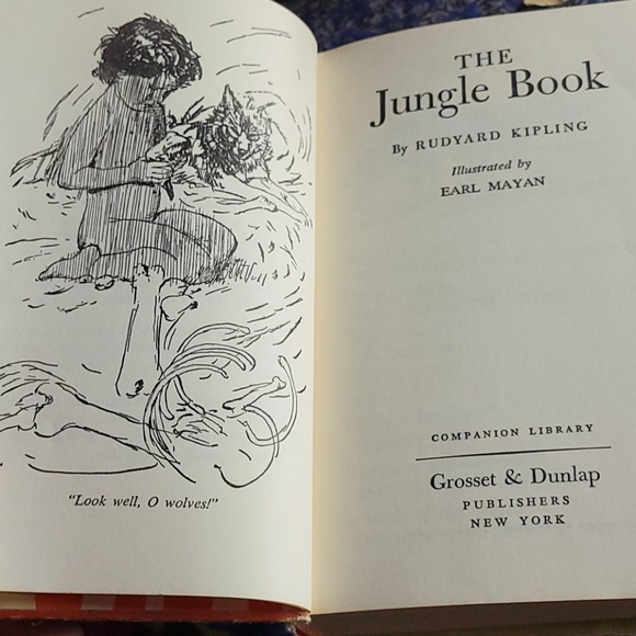 The Jungle Book/ The wizard of oz . 1944 Book - Picture 5 of 6